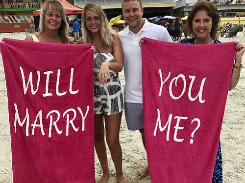 spinnaker proposal say yes to a destination wedding with spinnaker resorts beach love