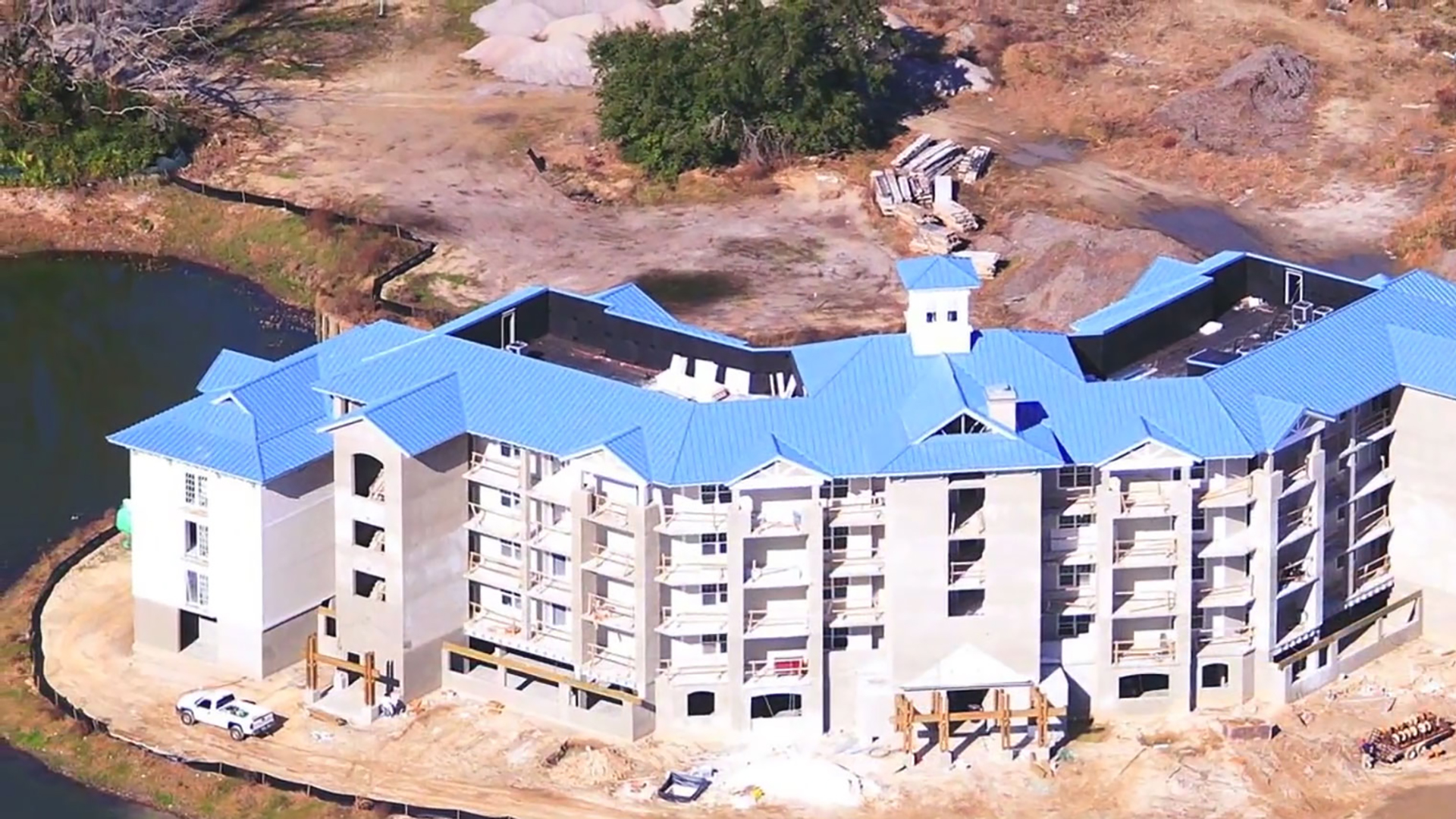 Bluewater Resorts & Marina under construction 2006-2007